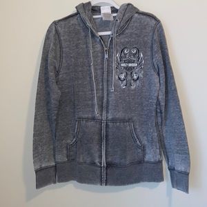Harley-Davidson Hoodie Zip-Up Sweatshirt